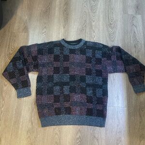 Vintage Le Tigre Men's Pullover Sweater Size XL Made In The USA